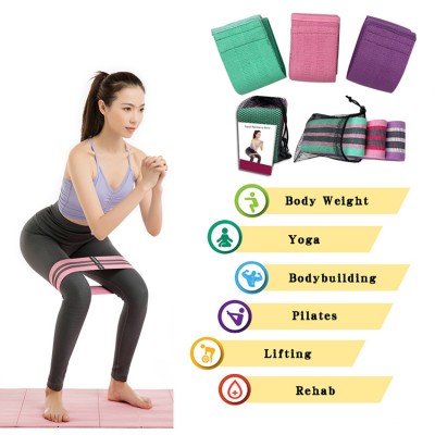 Home Fitness Yoga Resistance Loop Bands for Body Fitness